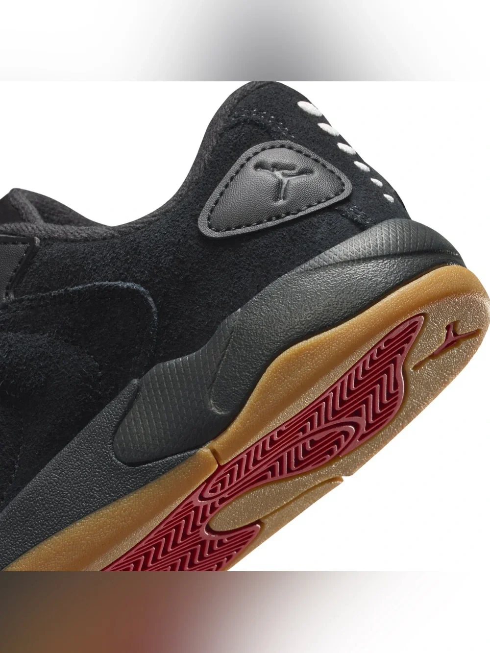 Nike Air Jordan Skate Shoes Session GS IB5679-001 black gum red white skateboard